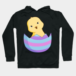 Easter Chick Hatching from the Egg Hoodie